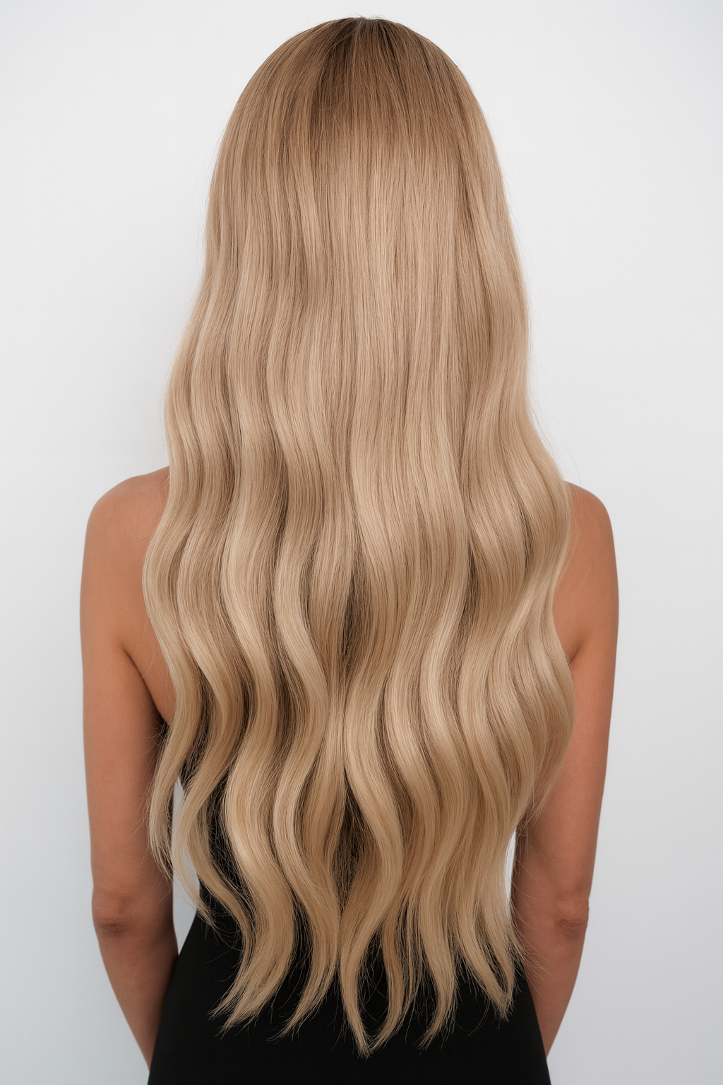 Ava Dark Ash Blonde Waves
