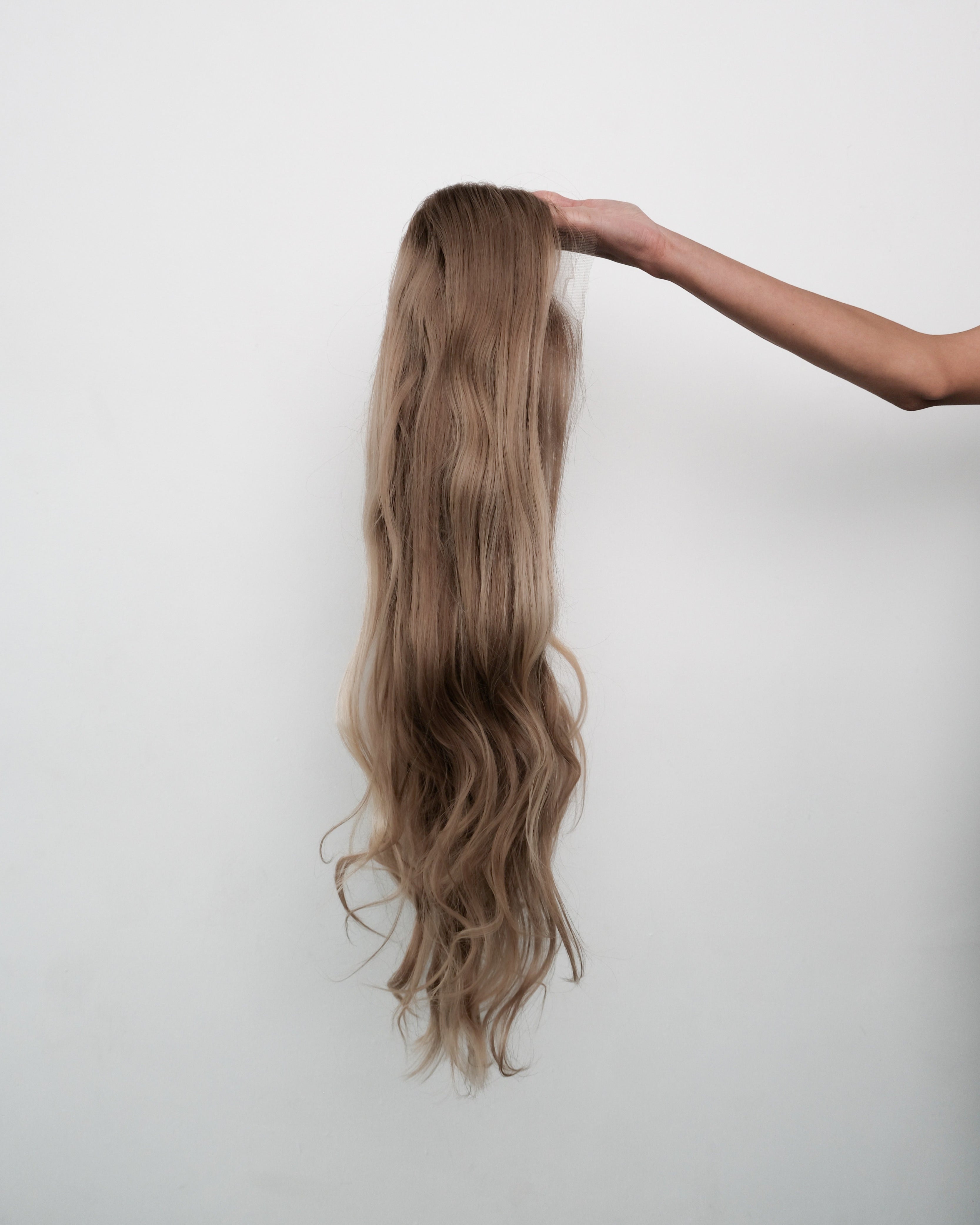 Ava Dark Ash Blonde Waves