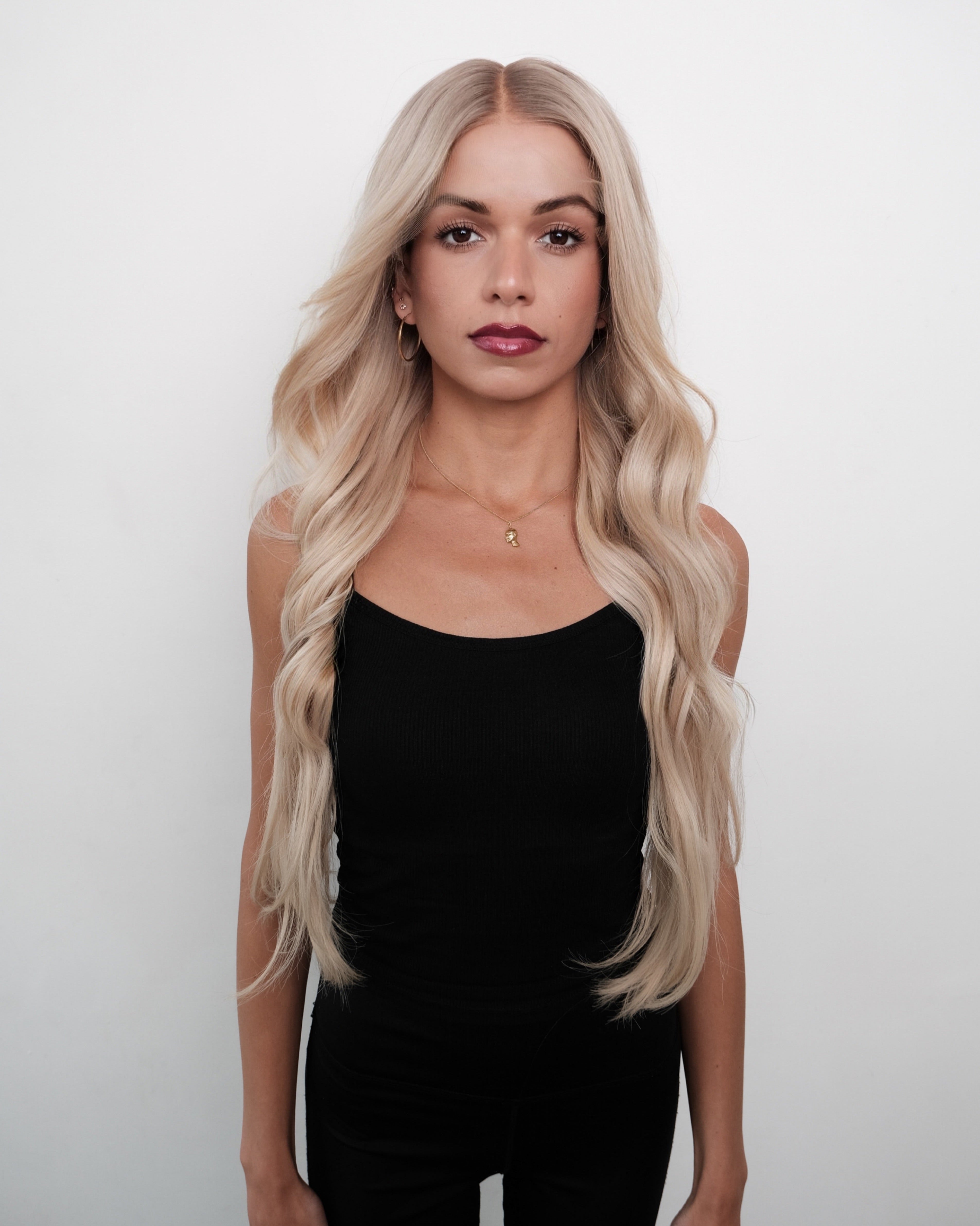 Seraphina – Long Platinum Blonde