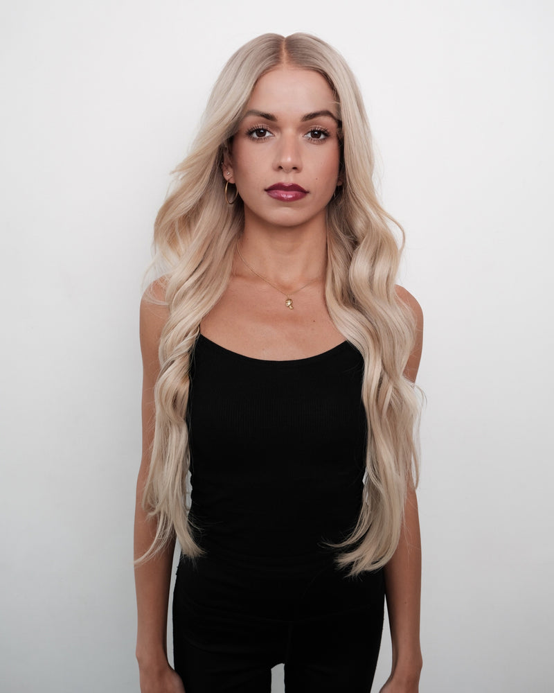 Seraphina Long Platinum Blonde