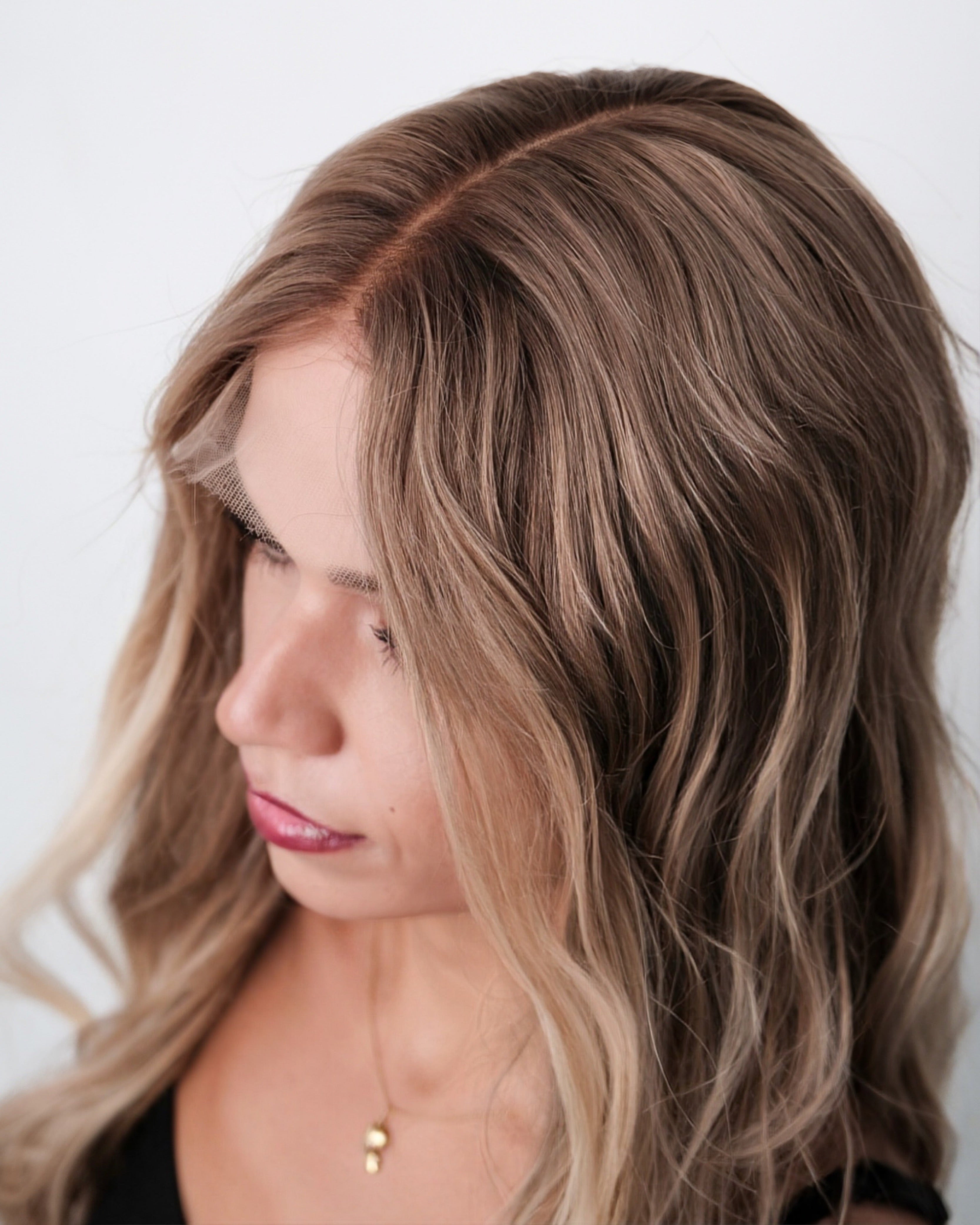 Ava Dark Ash Blonde Waves