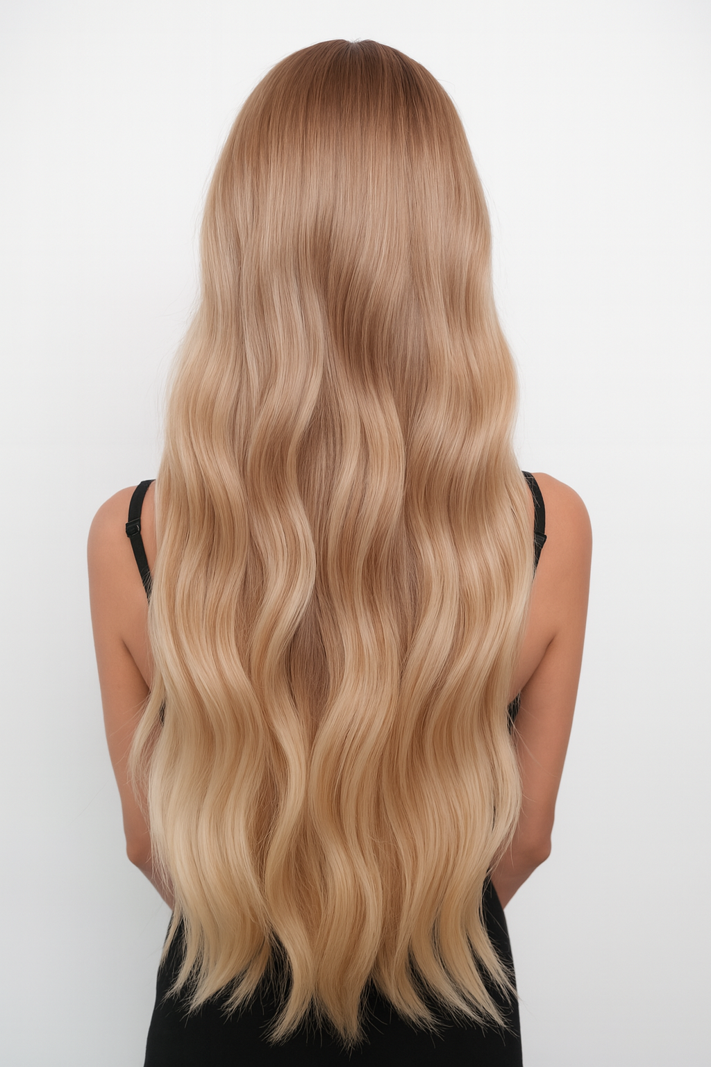 Aurora – Long Ash Blonde Balayage Lace Front