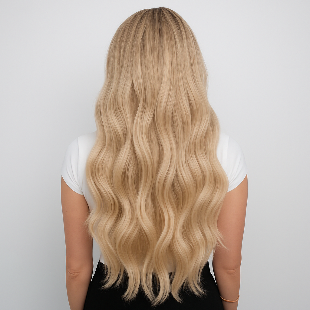 Sienna Long Wavy Blonde