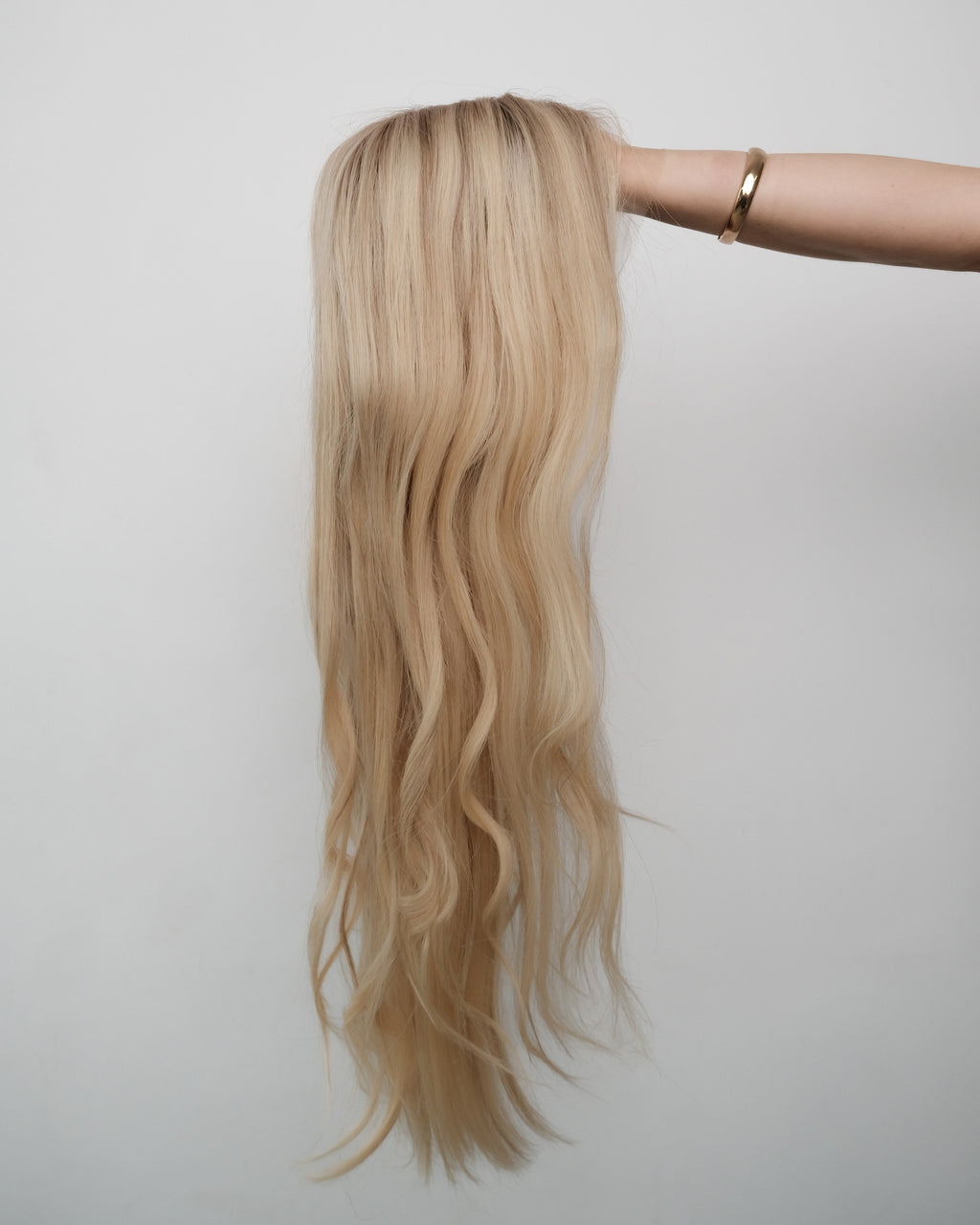 Sophia Long Golden Blonde Waves