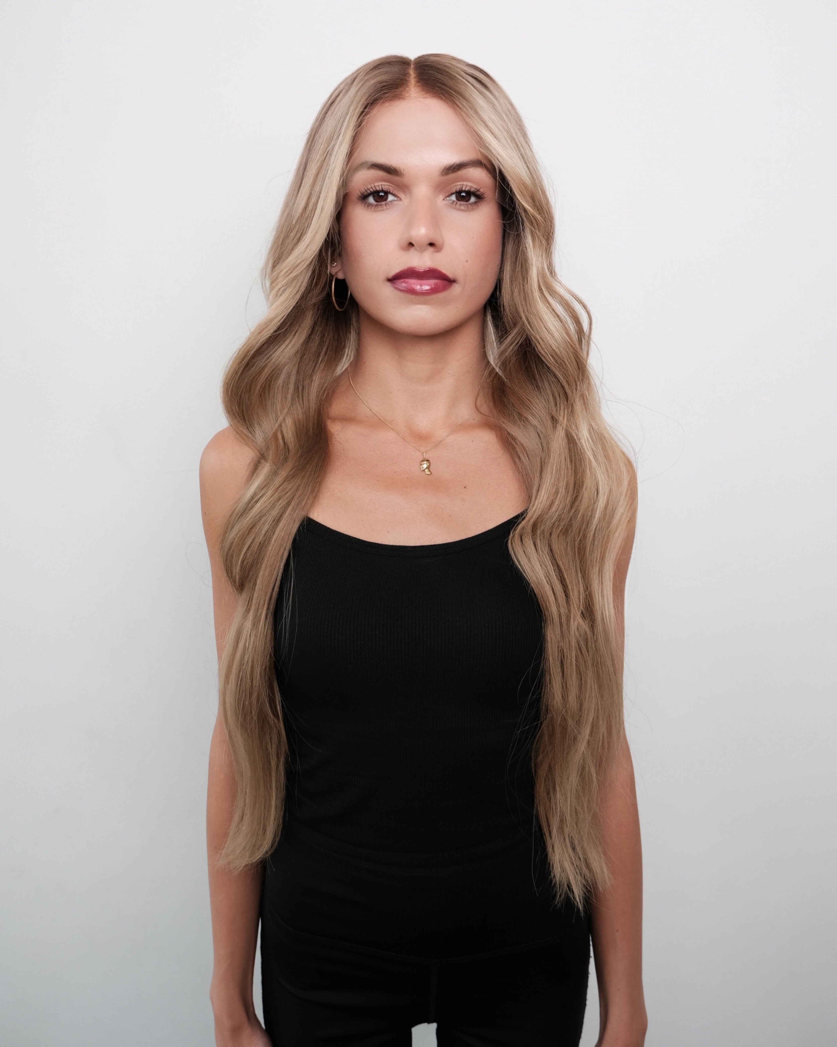 Valeria Long Caramel Blonde