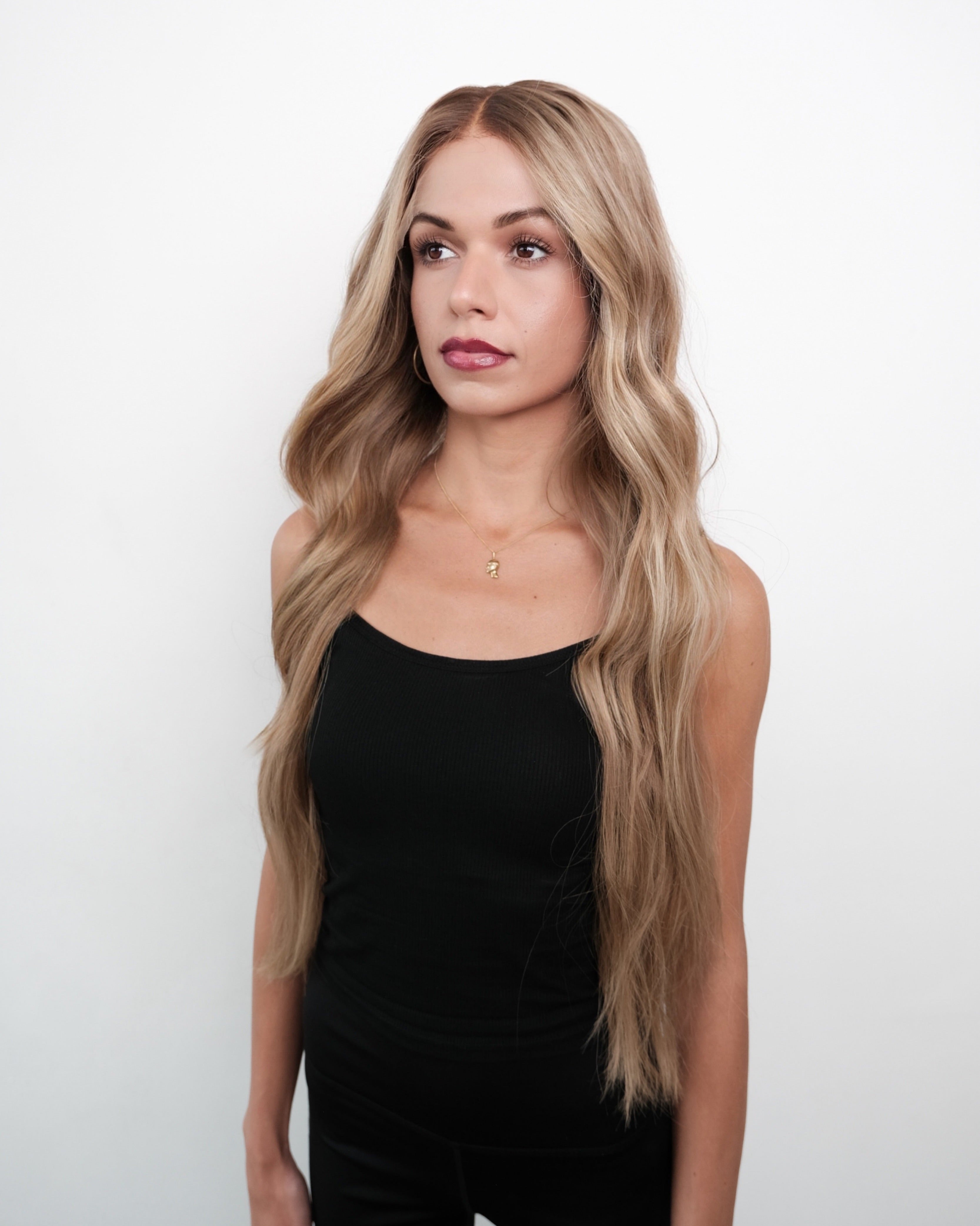 Valeria Long Caramel Blonde