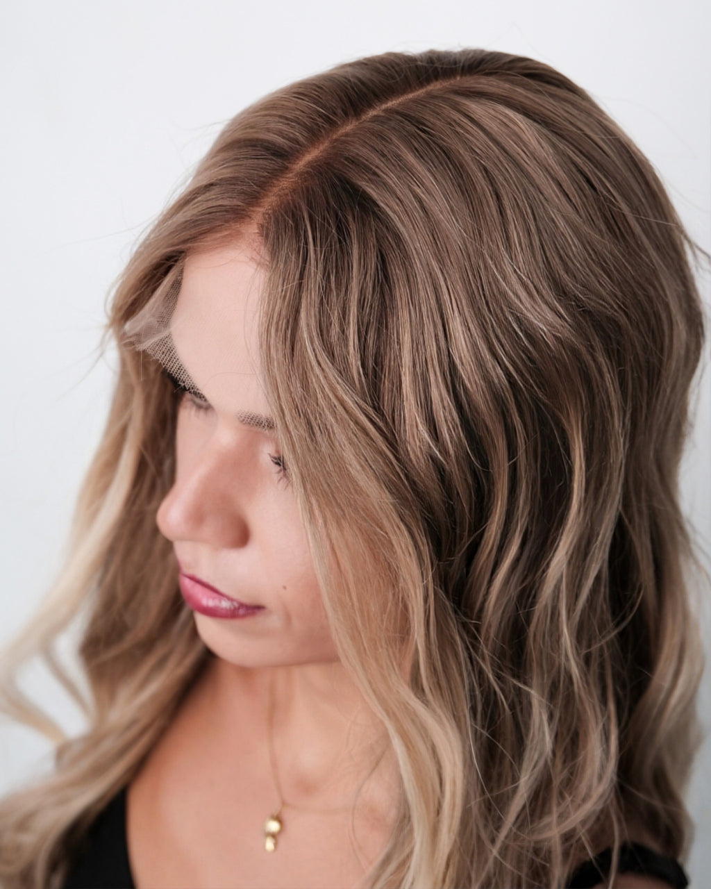 Ava Dark Ash Blonde Waves