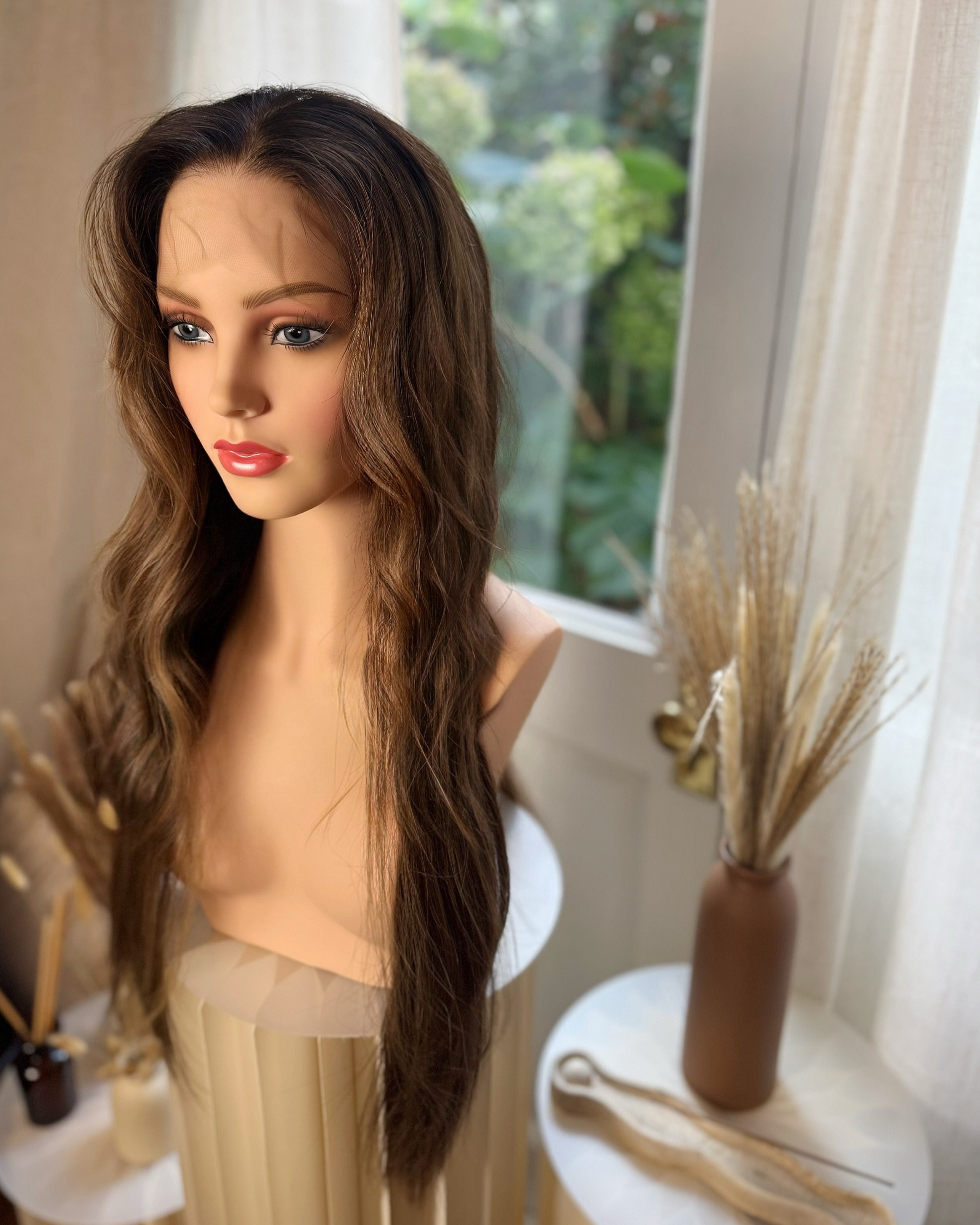 Marbella Long Chestnut Brown Waves